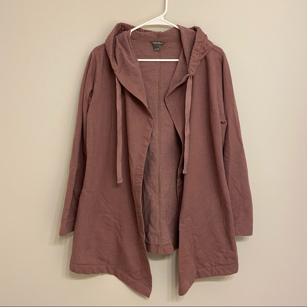 LIKE NEW Eddie Bauer Hooded Active Cardigan